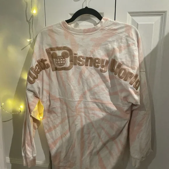 Disney Long Sleeve Tee - White and Pink - Picture 1 of 8